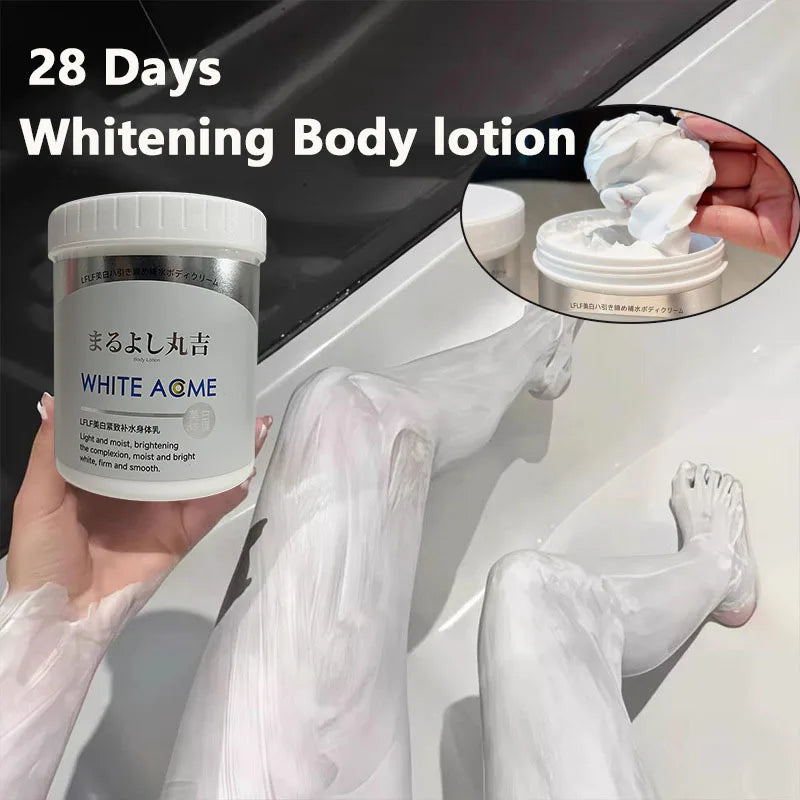 Silcy Skin whitening body lotion jar with mask inset and white legs on Tampa Home & Garden Store on Tampa Home & Garden Store