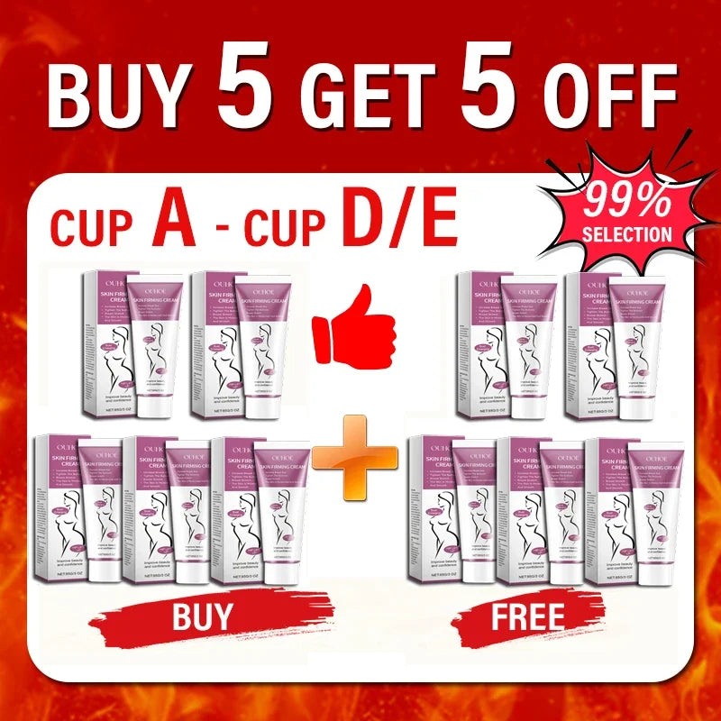Silcy Skin breast enlargement cream pink tubes for chest lift and firming promo buy 5 get 5 off on Tampa Home & Garden Store