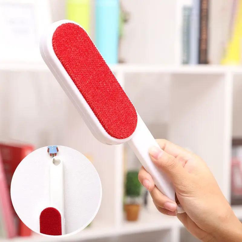 Pet Hair Remover Brush With Self Cleaning Base