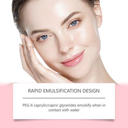 Collagen makeup remover oil with jojoba oil by Silcy Skin, gentle daily emulsifying cleanser on Tampa Home & Garden Store