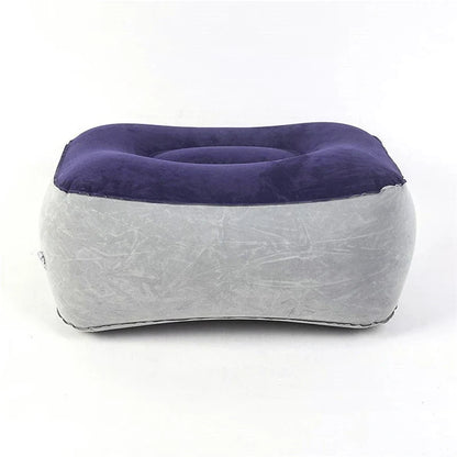 Inflatable wedge pillow, purple top gray base, adjustable support cushion by UpTrend Deals on Tampa Home & Garden Store