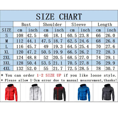 Men's Zip Up Hoodie Polka Dot Pocket Sport Casual Sweatshirt UpTrend Deals in colors on Tampa Home & Garden Store