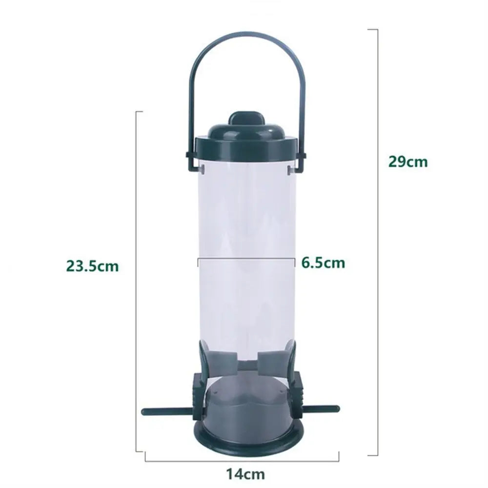 Automatic Foot Bird Feeder and Garden Accessory