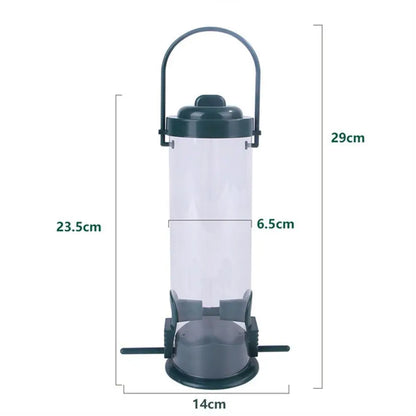 Automatic Foot Bird Feeder and Garden Accessory