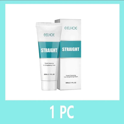 1 pc Hair straightening cream tube and box from EELHOE with turquoise label 60 ml on Tampa Home & Garden Store