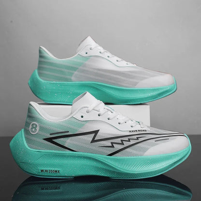 Training Shoes EstaliosFit breathable mesh upper white with teal sole cross-training footwear on Tampa Home & Garden Store