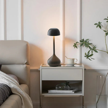 Touch Dimmable Mushroom Table Lamp | Portable Rechargeable Desk Night Light
