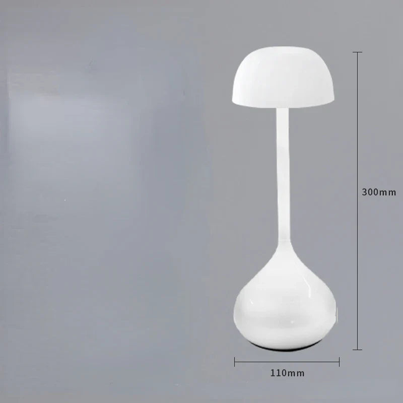 Touch Dimmable Mushroom Table Lamp | Portable Rechargeable Desk Night Light