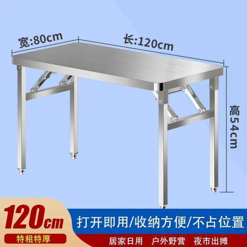 Folding Metal Camping and Picnic Garden Table