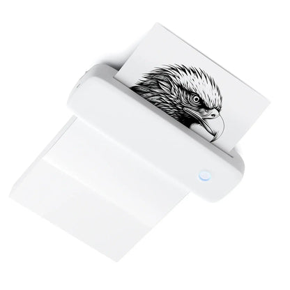 Portable Bluetooth thermal label printer white UpTrend Deals with eagle label sheet on Tampa Home & Garden Store