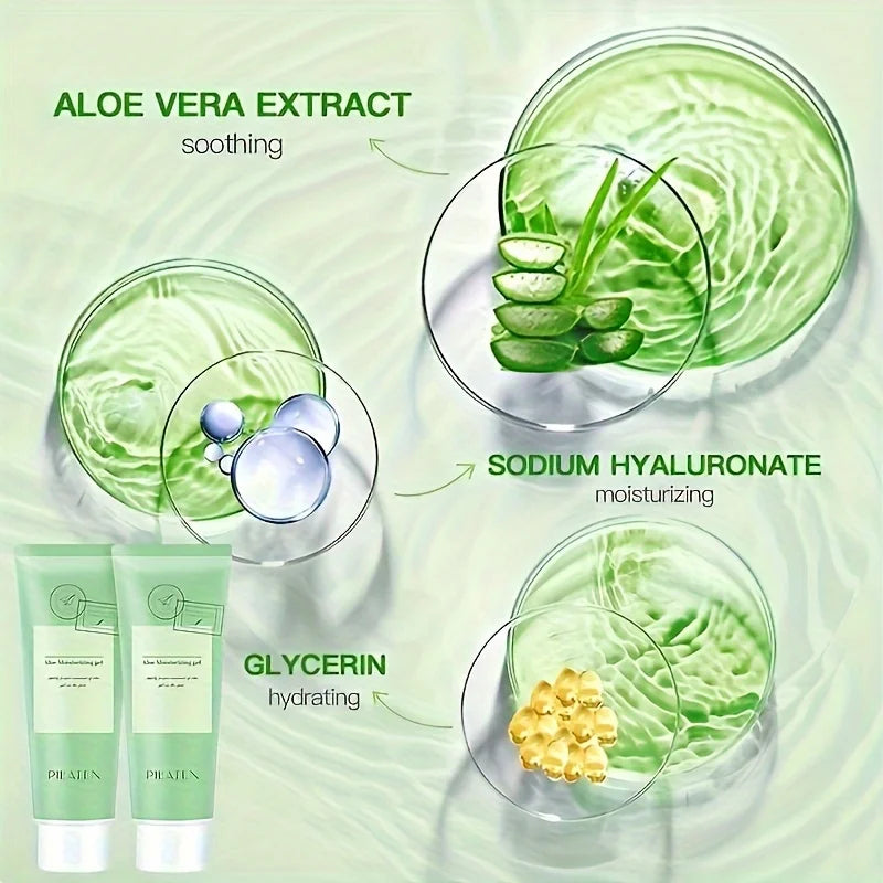 Silcy Skin Aloe Vera Gel 50g soothing facial moisturizer with hyaluronic acid and glycerin on Tampa Home & Garden Store