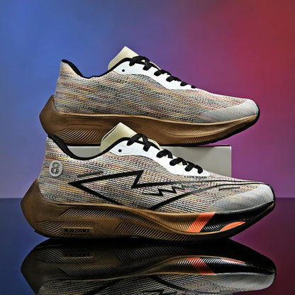 Training Shoes - Breathable Mesh by EstaliosFit, two knit athletic shoes with white laces on Tampa Home & Garden Store