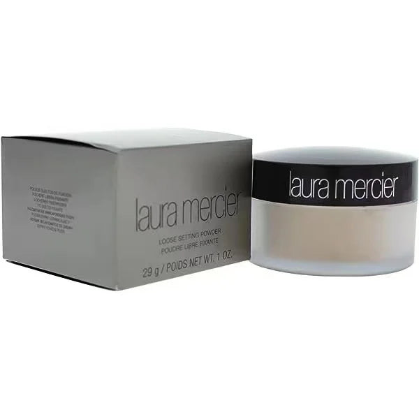 Laura Mercier loose setting powder jar with box, translucent makeup powder on Tampa Home & Garden Store