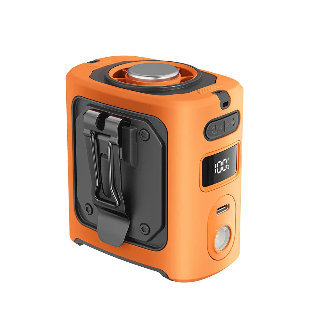 Cooling Companion | Portable Waist Fan with 8000mAh Battery | 100-Speed Adjustable for Ultimate Comfort