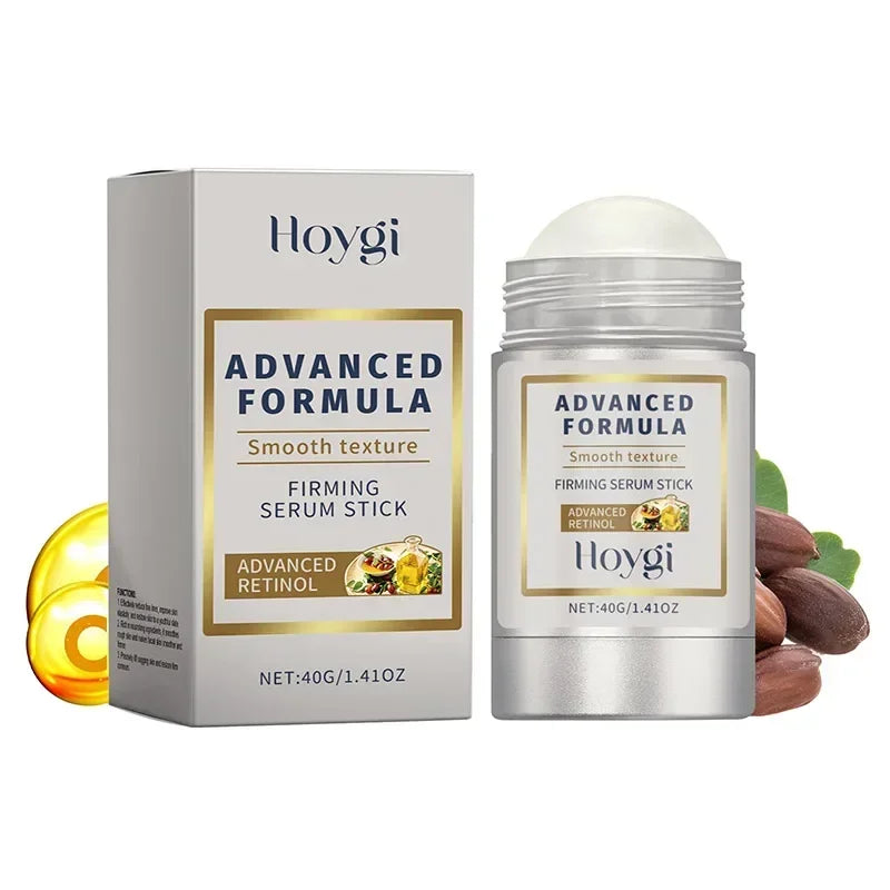 Hoygi Advanced Formula Firming Serum Stick with silver box and tube, smooth texture, 40g on Tampa Home & Garden Store