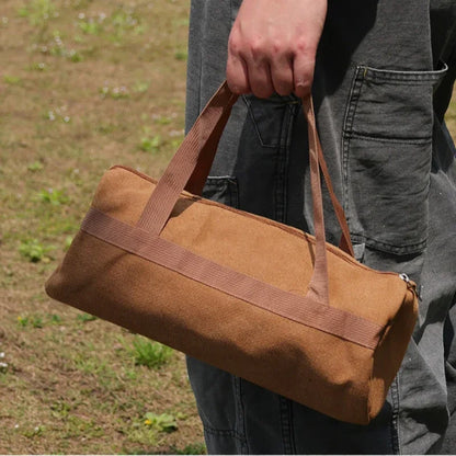 Spacious Cylinder Bag For Tent Stakes and Nails