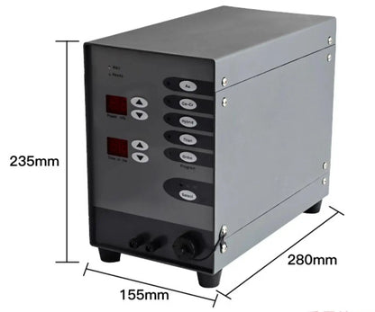Stainless steel spot welding laser pulse welder by UpTrend Deals, grey cabinet on Tampa Home & Garden Store
