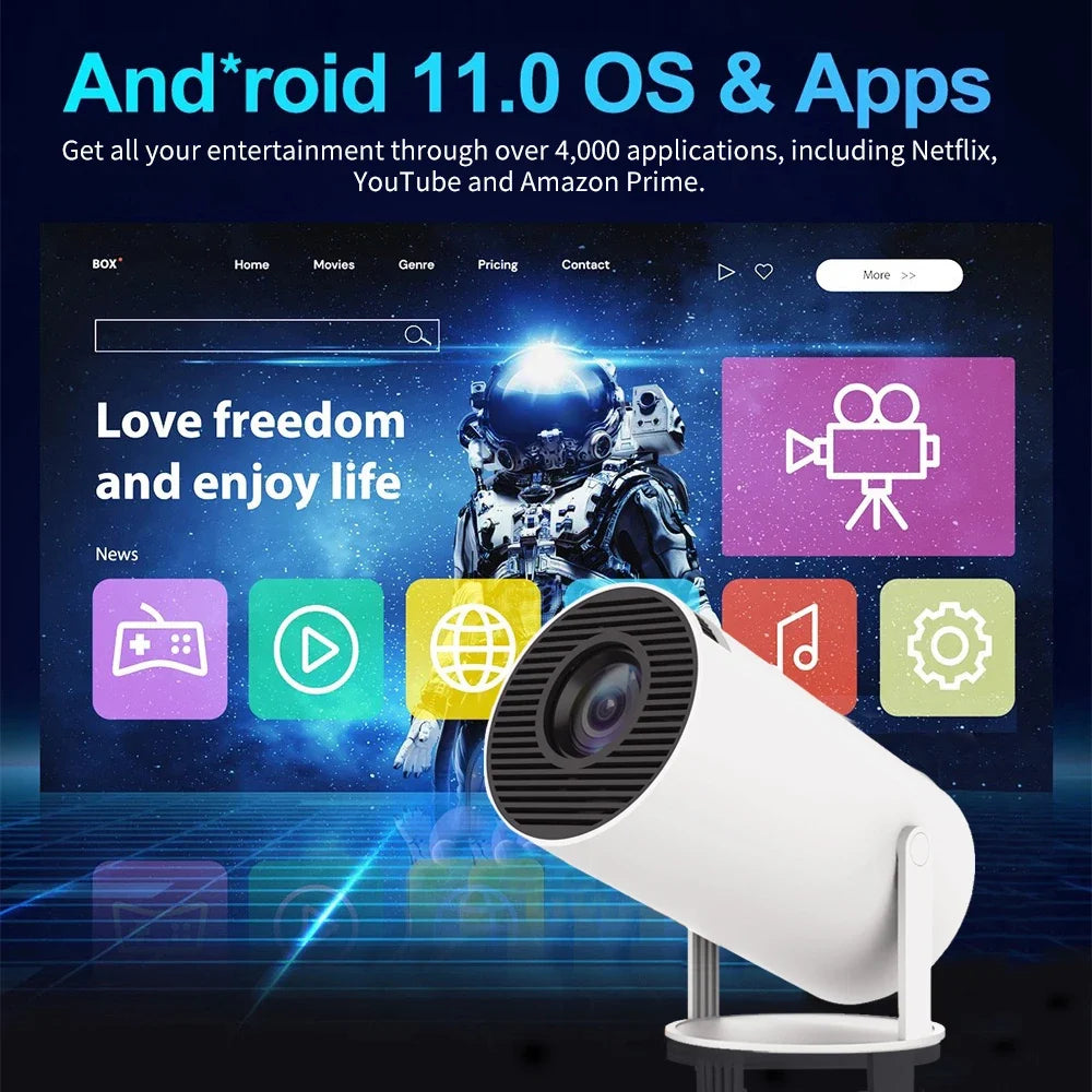 3D Game Projector 2 in 1 FLIPSTYLEZLLC white portable mini projector for home cinema on Tampa Home & Garden Store