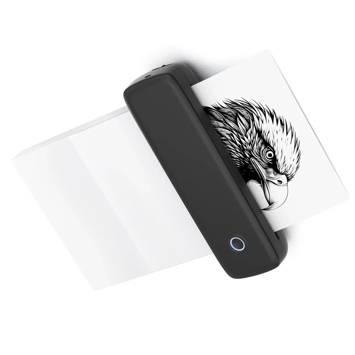 Portable Bluetooth thermal label printer, black handheld inkless USB printing bird label on Tampa Home & Garden Store