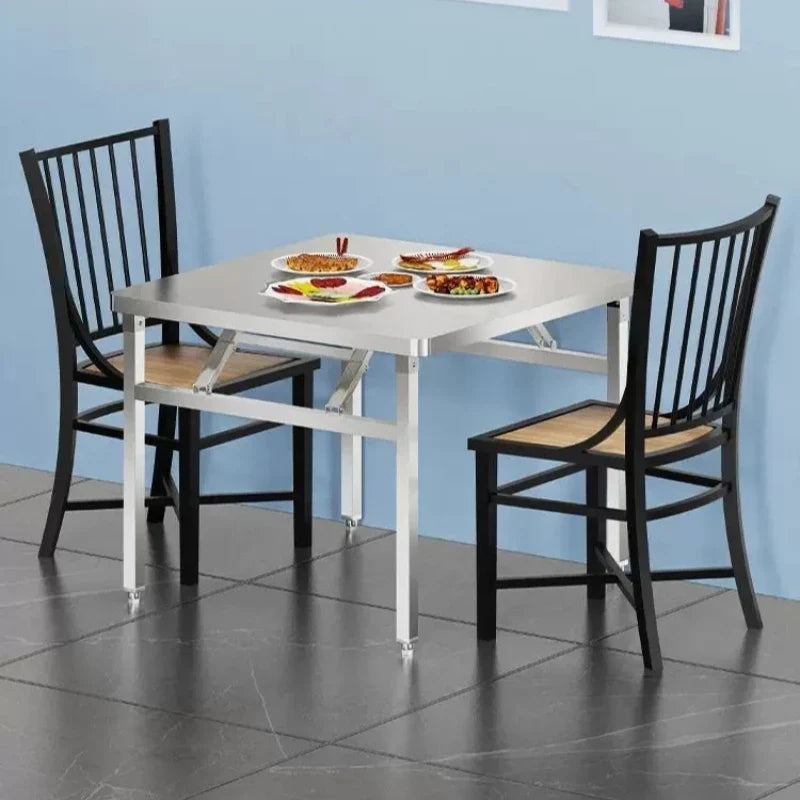 Folding Metal Camping and Picnic Garden Table