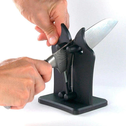 Quick and Portable Kitchen Knife Sharpener
