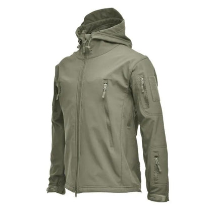 Winter Camouflage Jacket For Men Waterproof Hood