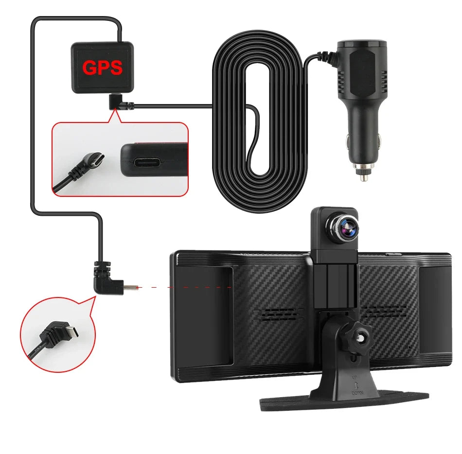 UpTrend Deals 10.26in CarPlay Screen wireless car stereo with GPS and dash mount on Tampa Home & Garden Store