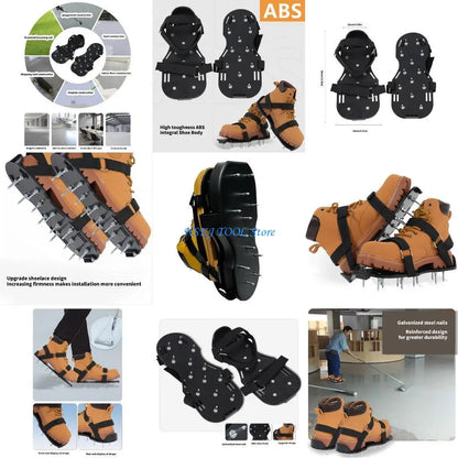Professional Gardening Spikes Shoes for Lawn Care
