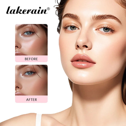 Silcy Skin mattifying waterproof setting spray; before-after, lakerain logo on Tampa Home & Garden Store