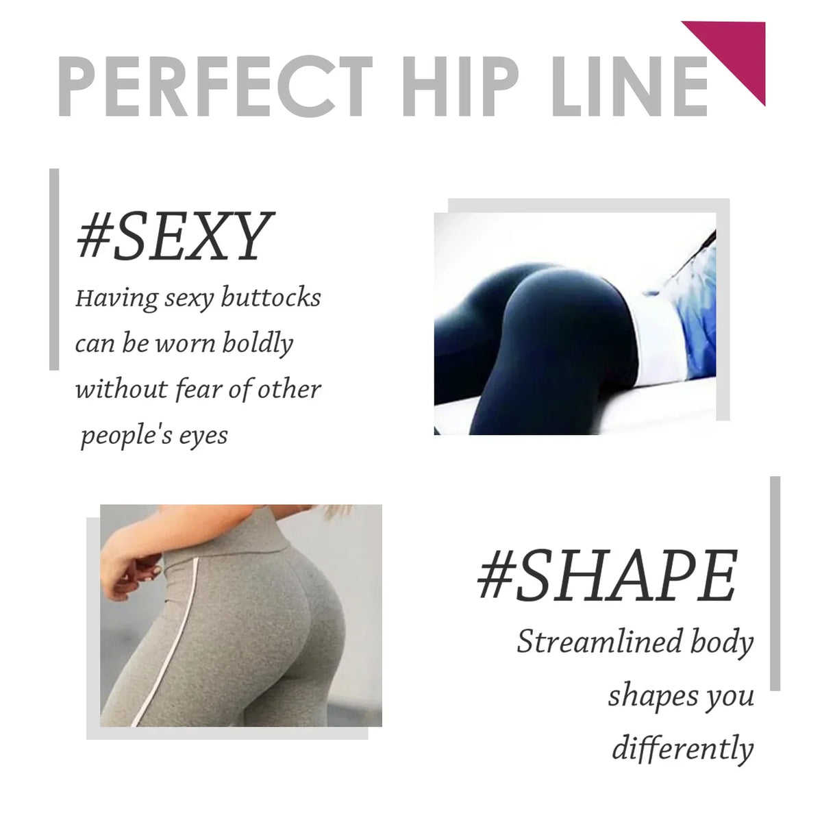 Oceaura hip lifting cream ad by Silcy Skin with hip line banners and leggings image on Tampa Home & Garden Store