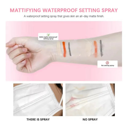 Silcy Skin Waterproof Mattifying Setting Spray 150ml; matte finish & oil-control on Tampa Home & Garden Store