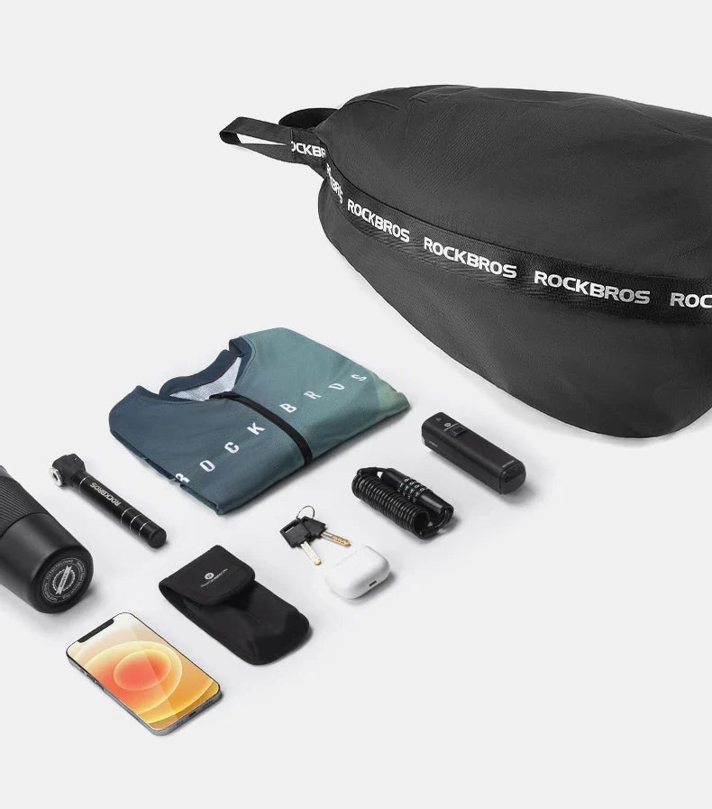 Motorcycle helmet backpack capacity travel bag reflective RockBros strap by BikerZoneZ on Tampa Home & Garden Store