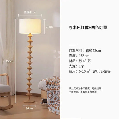 Gourd Floor Lamp Led E27 Iron Art Living Room