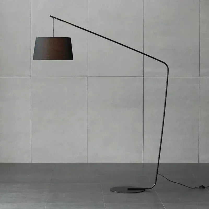 DecorBites LED Fishing Floor Lamp for Study Room