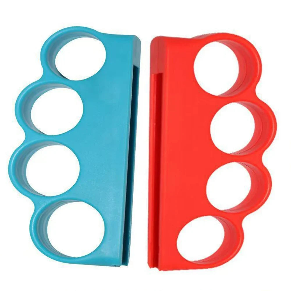Joy-Con boxing grip shells in blue and red with four finger holes for Switch controllers on Tampa Home & Garden Store