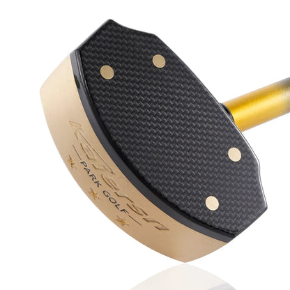 EstaliosFit Park Golf Club putter head with copper face and carbon fiber top on Tampa Home & Garden Store