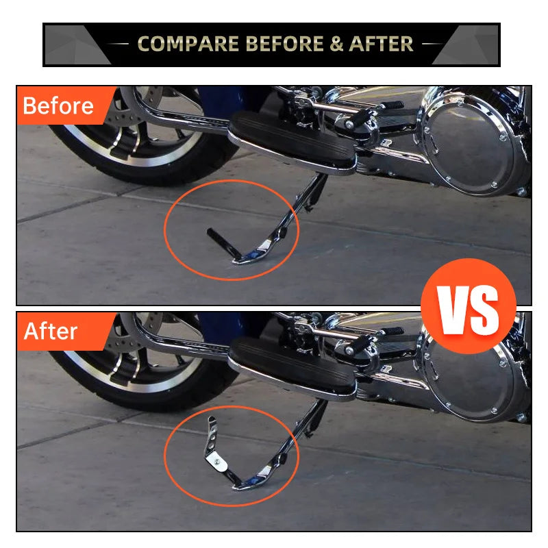 Stand Connector chrome motorcycle footpeg bracket by BikerZoneZ on Tampa Home & Garden Store