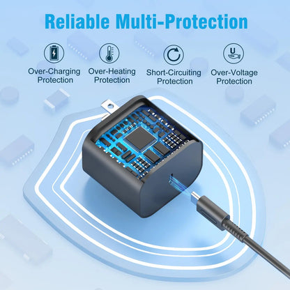 AC power supply adapter for Switch 2 with USB-C 60W and EU/US/UK/AU plug FLIPSTYLEZLLC on Tampa Home & Garden Store