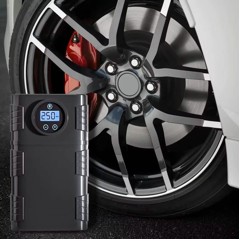 DailySale portable cordless air compressor with digital display, 120 PSI tire inflator on Tampa Home & Garden Store