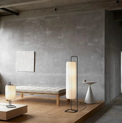 DecorBites Japanese Style LED Floor Lamp
