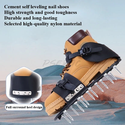 Nylon Grass Aerator Shoes For Lawn And Pavers