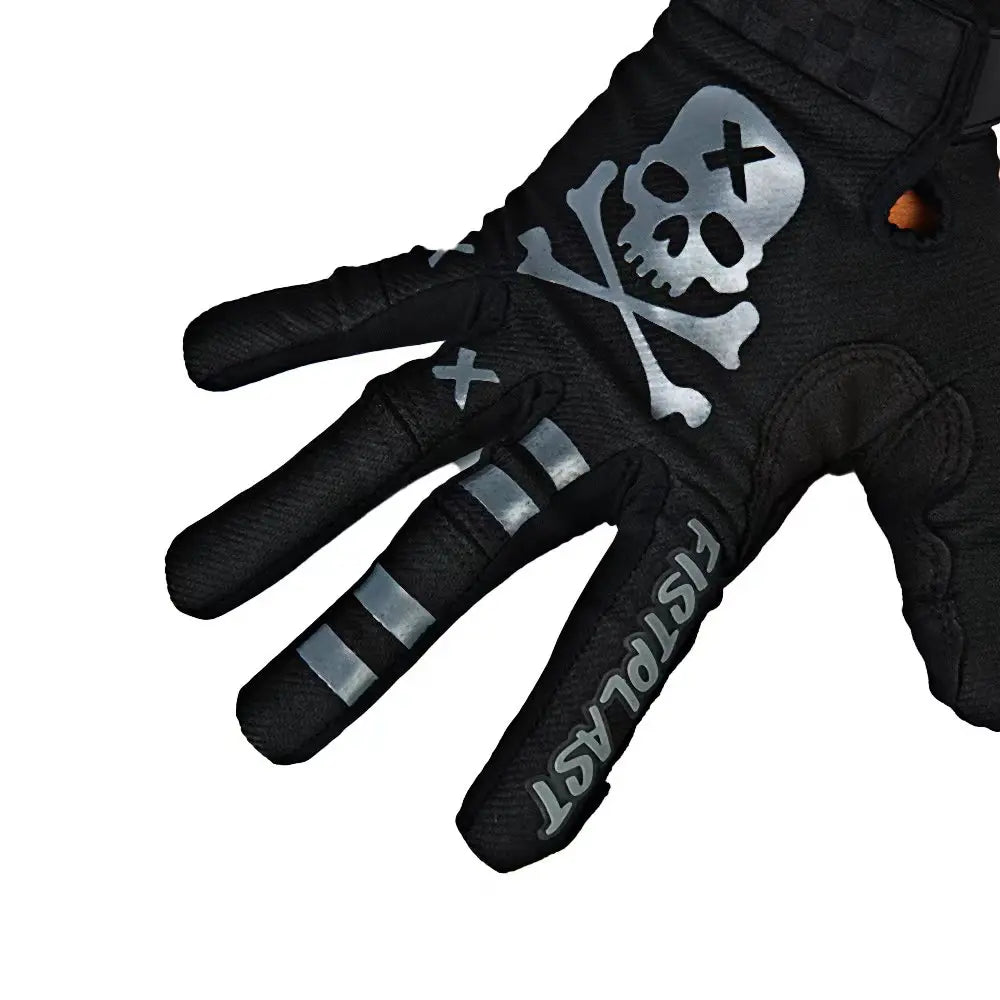 Six-color Windproof Anti-slip Touch Screen Gloves black skull graphic BikerZoneZ Motorcycle Gloves on Tampa Home & Garden Store