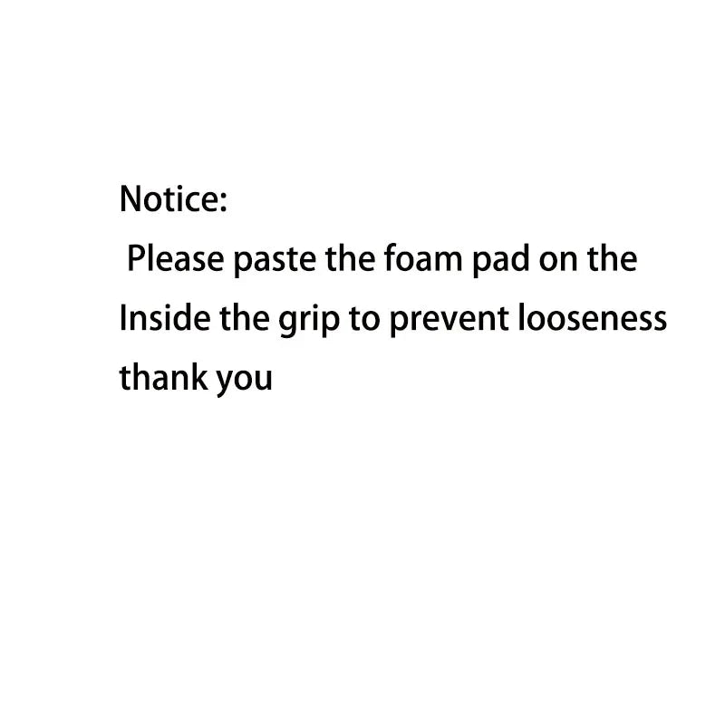 RG405M controller grip notice about foam pad inside for a 3D printed comfortable grip on Tampa Home & Garden Store