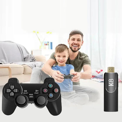 58000 Games Handheld Console – 256GB, black wireless gamepad with colored A/B/X/Y buttons on Tampa Home & Garden Store