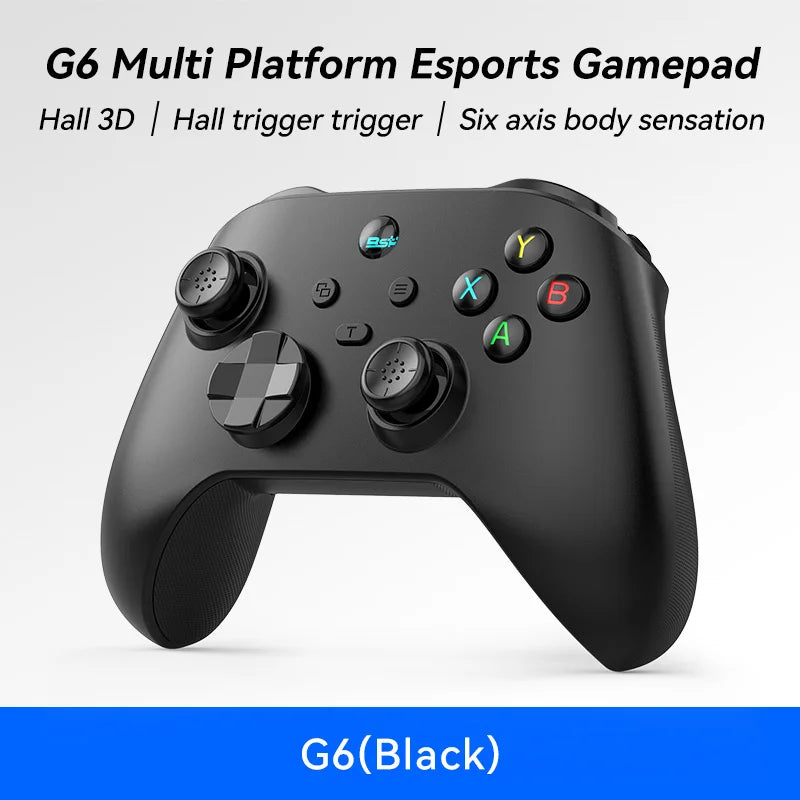 G6 wireless gamepad black with hall triggers and joystick FLIPSTYLEZLLC multi-platform on Tampa Home & Garden Store
