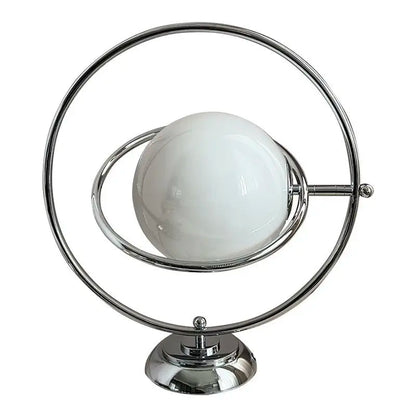 Minimalist Planet Desk Lamp Bauhaus Moon Glass Bedside Light Modern Home Decor