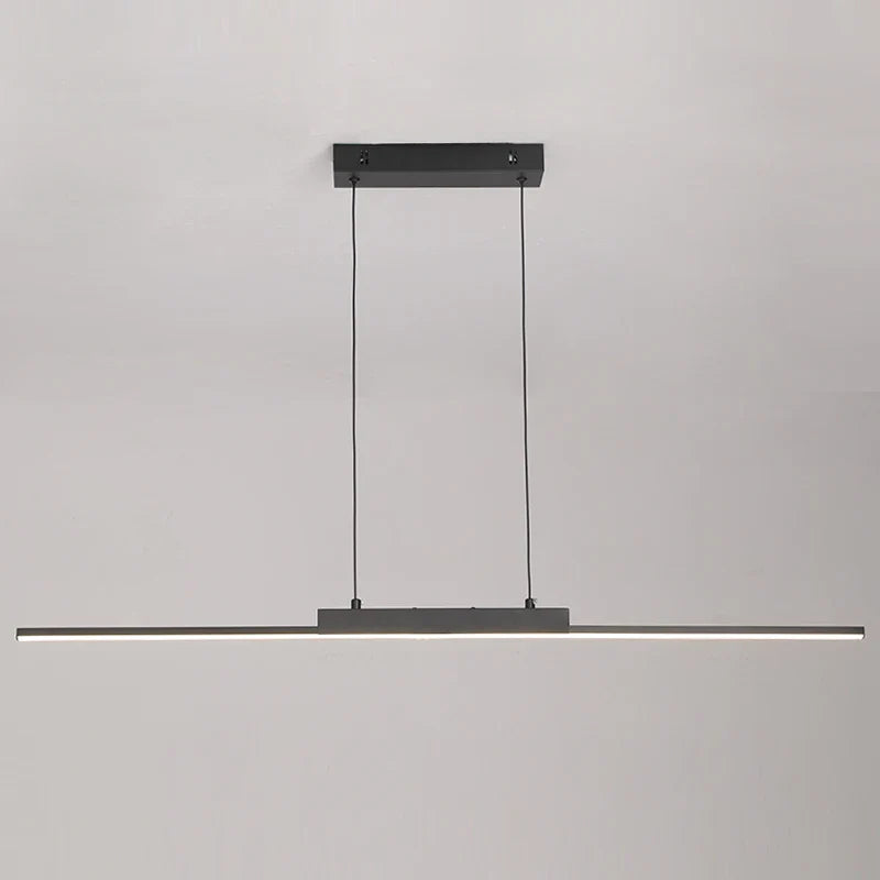 Modern Long Pendant Light – Minimalist Dining Room Chandelier for Kitchen & Living