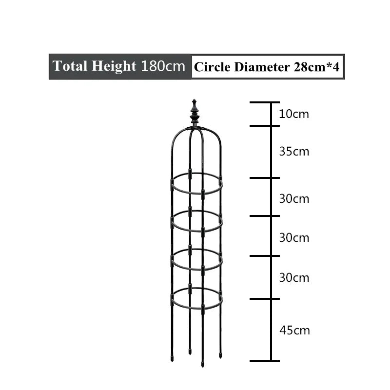 Climbing Plant Support Frame and a Garden Stand