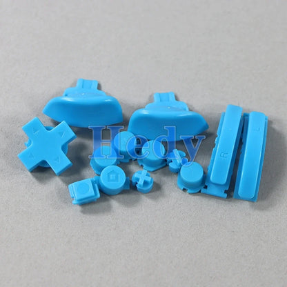 Blue replacement button set for Nintendo Switch Lite with cross key, Home, L/R, ZL/ZR, plus/minus on Tampa Home & Garden Store