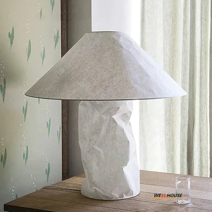 DecorBites Japanese Paper Floor Lamp Nordic Glow